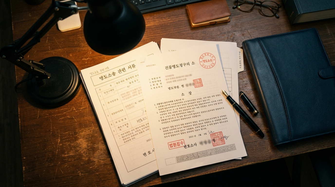 계고장을 보냈더니, 점유자가 저를 찾아왔습니다