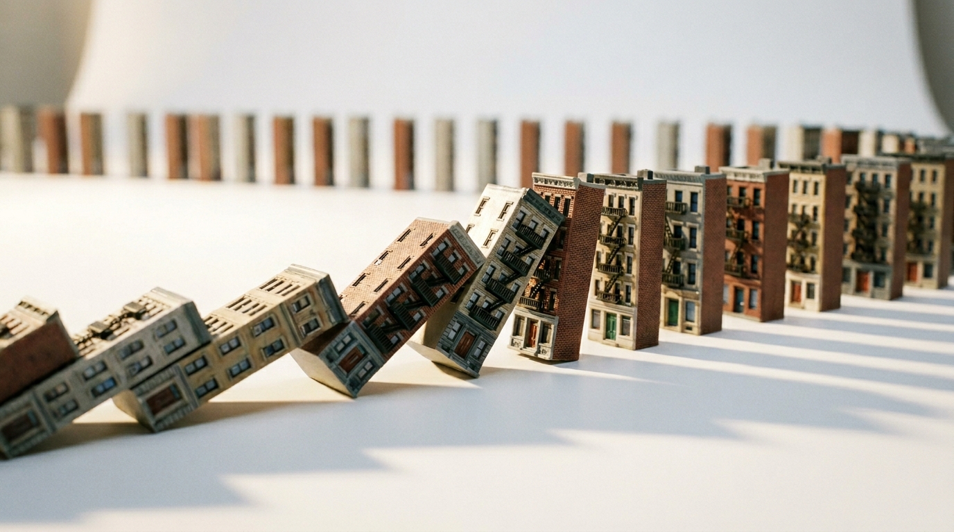 줄줄이 무너지는 집값