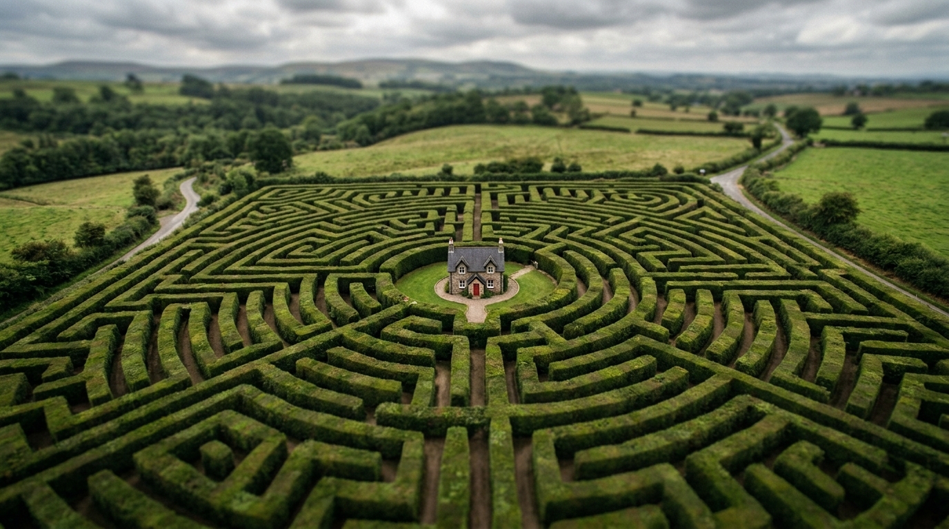 부동산 시장 미로 출구는